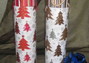 Porta bottiglie Natale 50CE