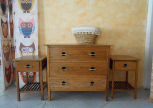 Comò in olmo 4F