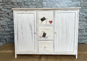 Credenza shabby paulownia 4NW