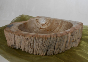 Lavandino in legno fossile 2CP